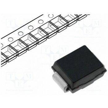 Диод стабилитрон 2Вт 15В DIOTEC SEMICONDUCTOR Z2SMB15-DIO