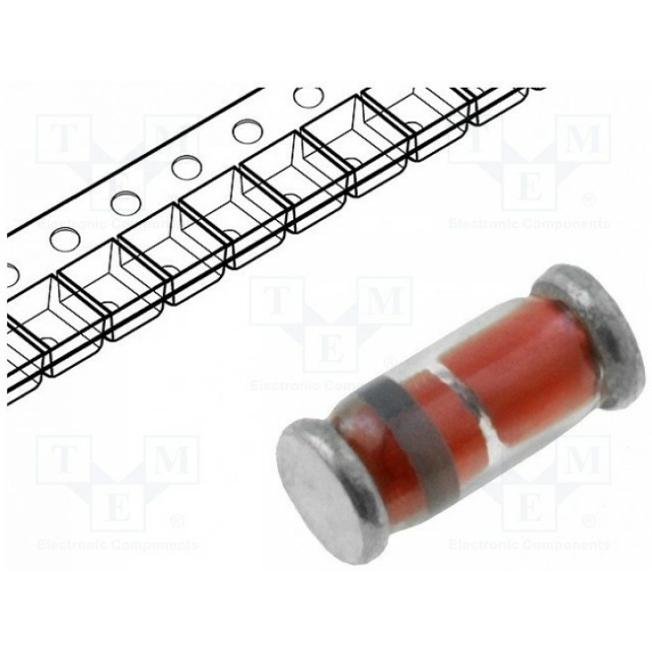 Диод стабилитрон 05Вт 75В LUGUANG ELECTRONIC BZM55C7V5 (BZM55C7V5-LGE)