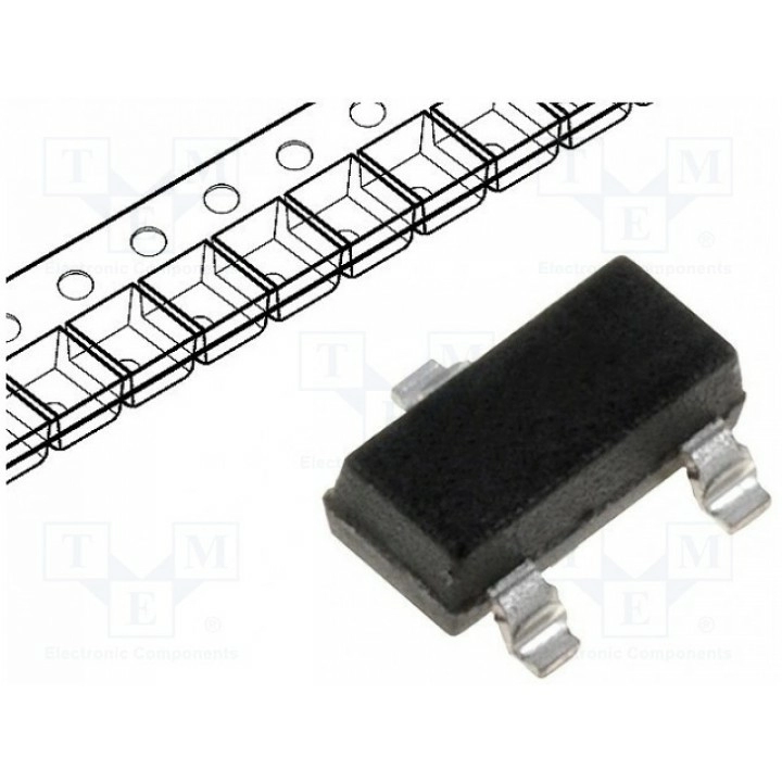 Диод импульсный Шоттки SMD ON SEMICONDUCTOR BAS40LT1G (BAS40LT1G)