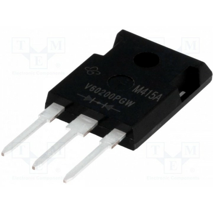 Диод выпрямительный Шоттки THT VISHAY V60200PGW-M34W (V60200PGW-M3-4W)