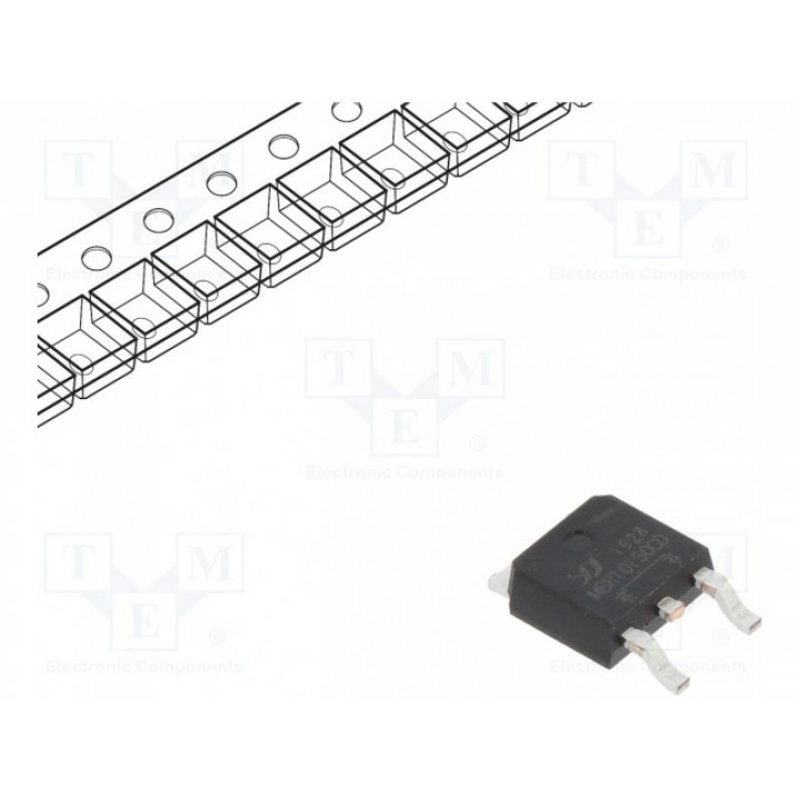 Диод выпрямительный Шоттки SMD YANGJIE TECHNOLOGY MBR10150CD (MBR10150CD-YAN)