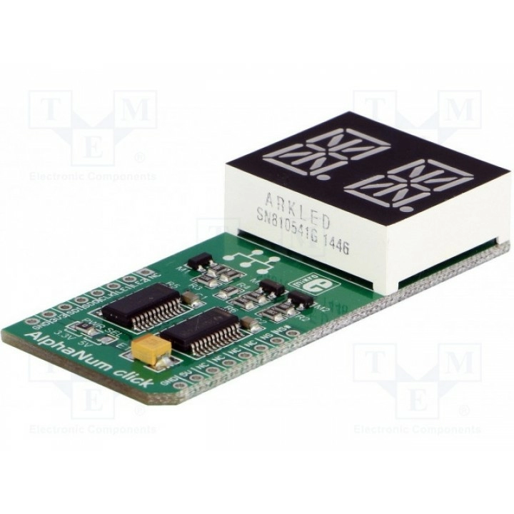 Click board LED-матрица MIKROELEKTRONIKA ALPHANUM G CLICK (MIKROE-1851)