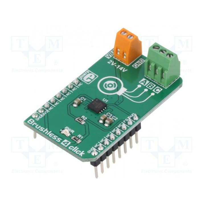 Click board MIKROELEKTRONIKA BRUSHLESS 4 CLICK (MIKROE-3019)