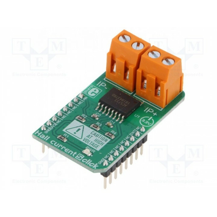 Click board MIKROELEKTRONIKA HALL CURRENT 5 CLICK (MIKROE-3393)