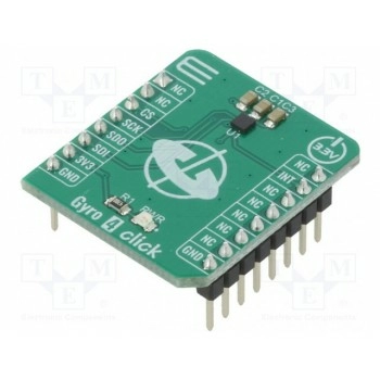 Click board гироскоп MIKROELEKTRONIKA MIKROE-3661