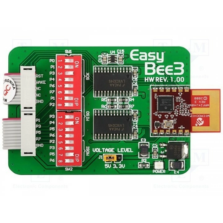 Дочерняя плата MIKROELEKTRONIKA EASYBEE3 BOARD (MIKROE-435)