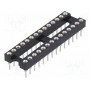 Панелька DIP PIN 28 762мм позолота CONNFLY DS1001-01-28BT1NSF6S (GOLD-28P-W)