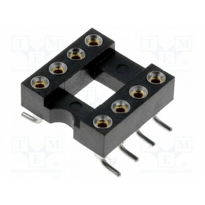Панелька DIP PIN 8 CONNFLY DS1001-02-08N13 (GOLD-8P-SMD)
