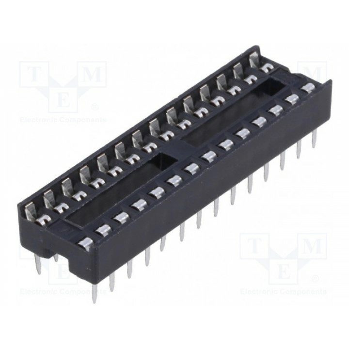 Панелька DIP CONNFLY DS1009-28AT1NS (ICVT-28P-W)