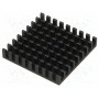 Радиатор штампованный черный FISCHER ELEKTRONIK ICK BGA 33 X 33 X 6 (ICKBGA33X33X6)