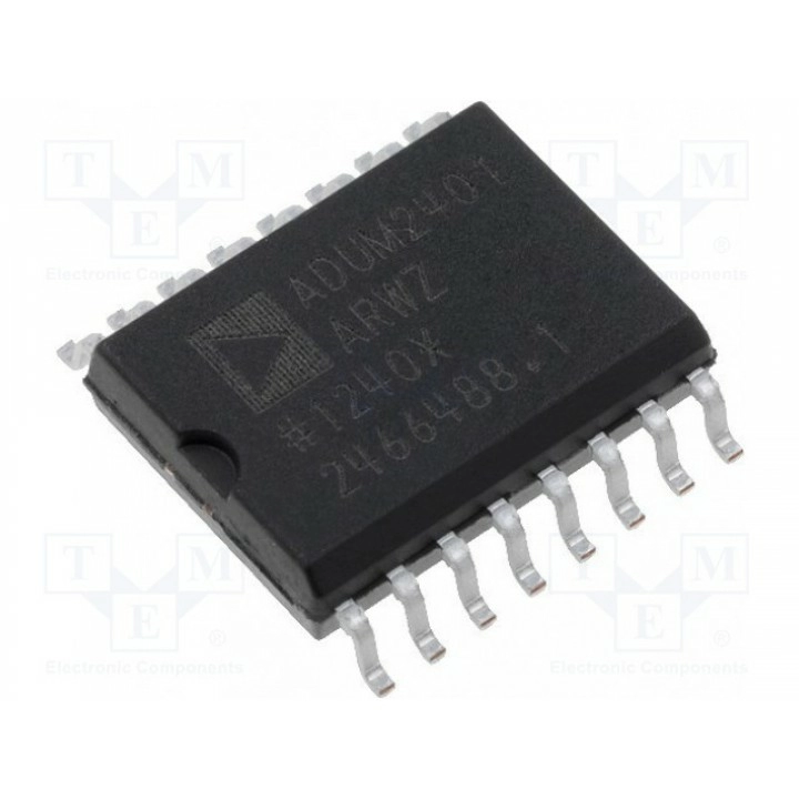 IC интерфейс Analog Devices ADUM2401ARWZ (ADUM2401ARWZ)