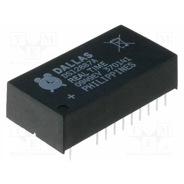 Микросхема RTC Multiplexed MAXIM INTEGRATED DS12887A+ (DS12887A+)