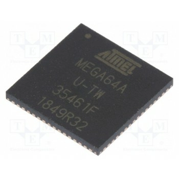 Микроконтроллер AVR MICROCHIP (ATMEL) ATMEGA64A-MU
