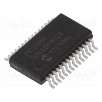 Микроконтроллер PIC MICROCHIP TECHNOLOGY 32MM0064GPM028-ISS