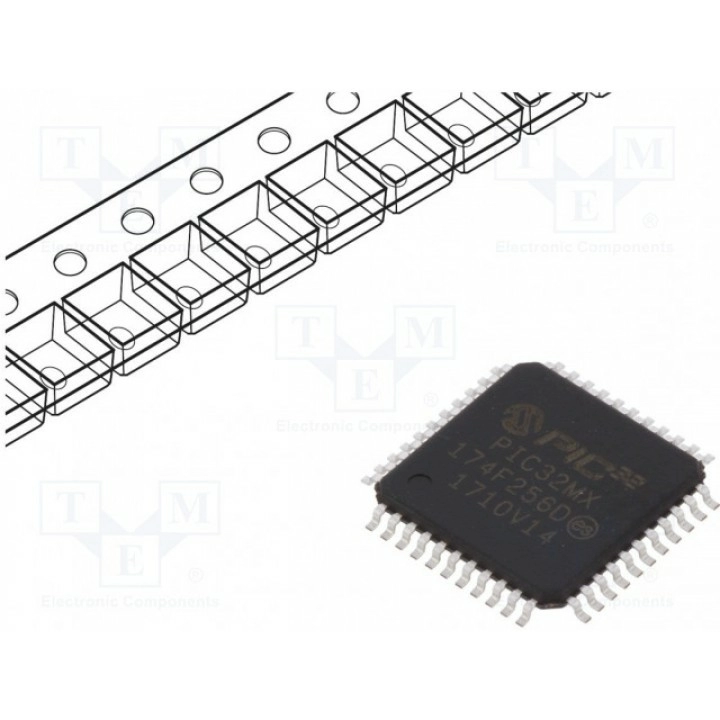 Микроконтроллер PIC MICROCHIP TECHNOLOGY PIC32MX174F256D-IPT (32MX174F256D-IPT)
