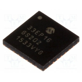 Микроконтроллер dsPIC MICROCHIP TECHNOLOGY 33EP16GS202-I-MM