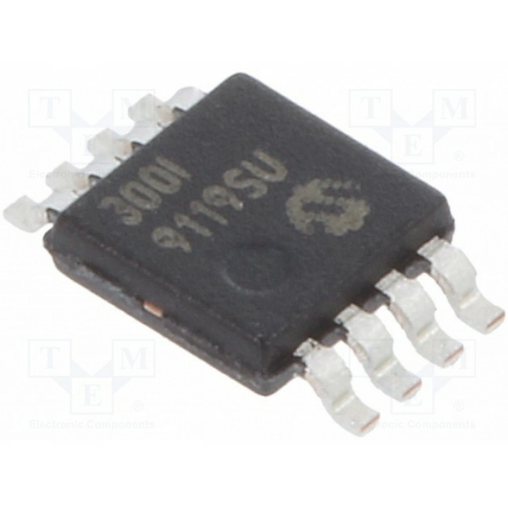 АЦП Каналы 1 10бит MICROCHIP TECHNOLOGY MCP3001-IMS (MCP3001-I-MS)