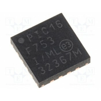 Микроконтроллер PIC MICROCHIP TECHNOLOGY PIC16F753-I-ML
