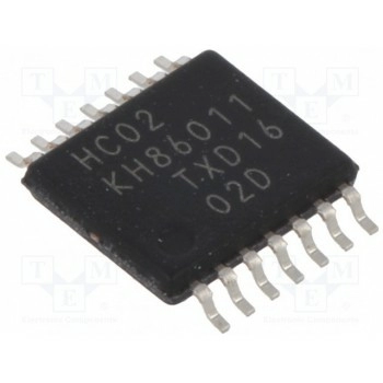 IC цифровая NOR Каналы 4 NEXPERIA 74HC02PW.112