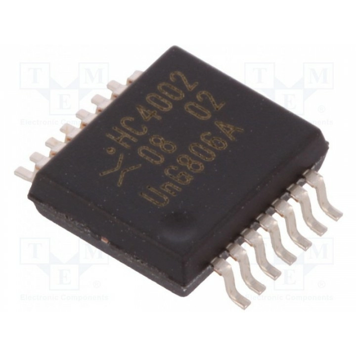 IC цифровая NOR Каналы 2 NEXPERIA 74HC4002DB.112 (74HC4002DB.112)