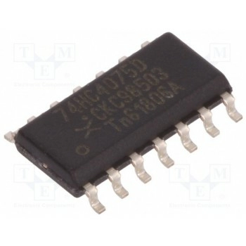 IC цифровая OR Каналы 2 IN 3 NEXPERIA 74HC4075D.652