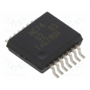 IC цифровая D триггер Каналы 2 NEXPERIA 74HC74DB.112