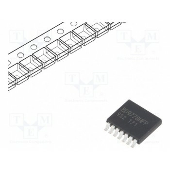 PMIC преобразователь DC/DC ROHM SEMICONDUCTOR BD9778HFP-TR