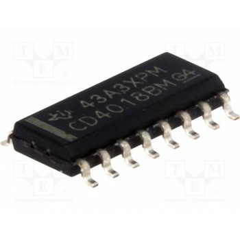 IC цифровая TEXAS INSTRUMENTS CD4018BM