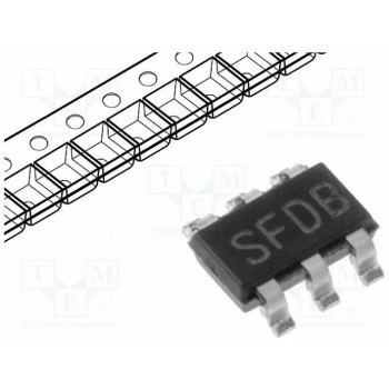 PMIC TEXAS INSTRUMENTS LM2734XMK-NOPB