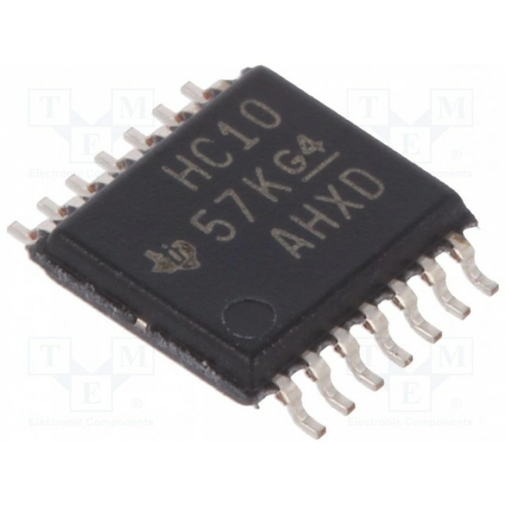 IC цифровая NAND Каналы 3 TEXAS INSTRUMENTS SN74HC10PW (SN74HC10PW)