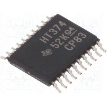 IC цифровая TEXAS INSTRUMENTS SN74HCT374PW