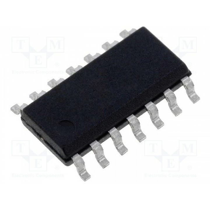 IC цифровая TEXAS INSTRUMENTS SN74LS93D (SN74LS93D)