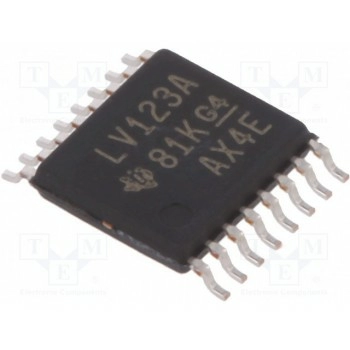 IC цифровая TEXAS INSTRUMENTS SN74LV123APW