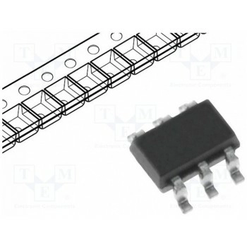 IC аналоговый переключатель TEXAS INSTRUMENTS SN74LVC1G3157DCKR