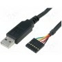 Модуль проводной встроенный FTDI TTL-232R-5V (TTL-232R-5V)