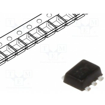 Транзистор N-MOSFET x2 полевой DIODES INCORPORATED DMN2004VK-7