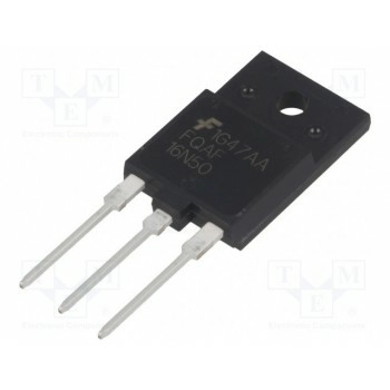 Транзистор N-MOSFET полевой ON SEMICONDUCTOR (FAIRCHILD) FQAF16N50