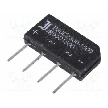Однофазный выпрямительный мост DIOTEC SEMICONDUCTOR B80C1500A