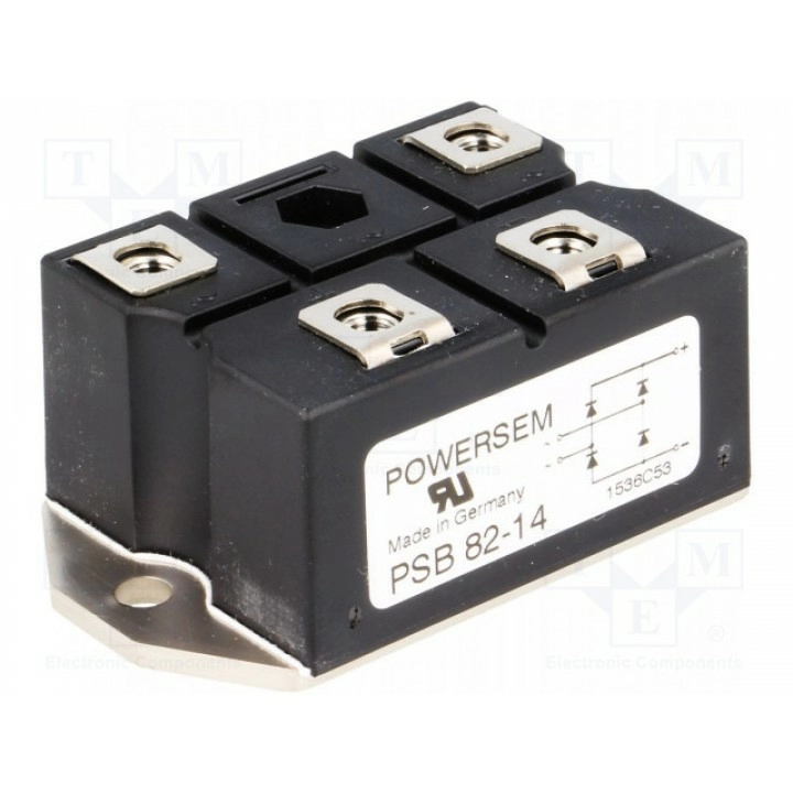 Однофазный выпрямительный мост POWERSEM PSB 8214 (PSB82-14)