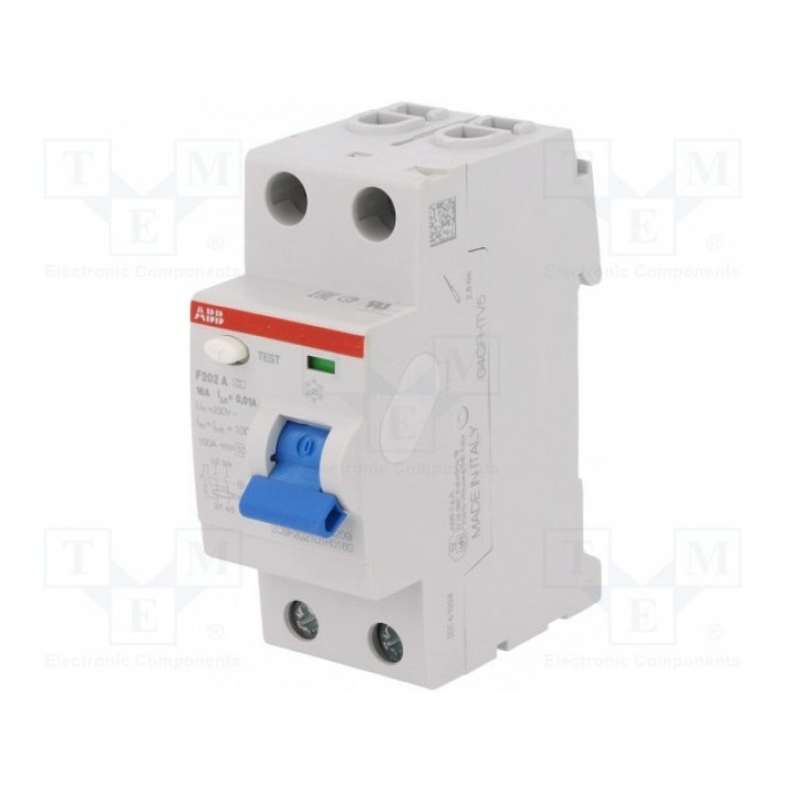 Аварийный выключатель ABB 2CSF202101R0160 (F202A-16-0.01)