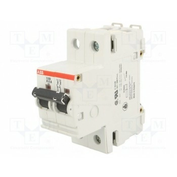 Выключатель максимального тока 690ВAC ABB S222-K6