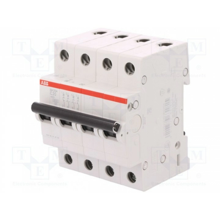 Выключатель максимального тока ABB 2CDS214001R0204 (SH204-C20)