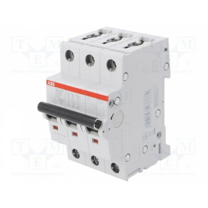 Выключатель максимального тока ABB 2CDS253025R0254 (SZ203-C25)