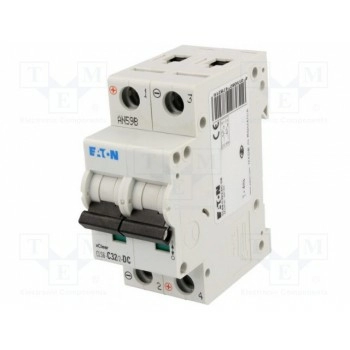 Выключатель максимального тока EATON ELECTRIC CLS6-C32-2-DC