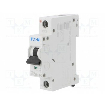 Выключатель максимального тока EATON ELECTRIC FAZ-C16-1-DC