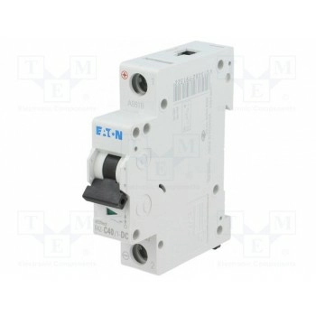 Выключатель максимального тока EATON ELECTRIC FAZ-C40-1-DC