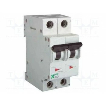 Выключатель максимального тока EATON ELECTRIC FAZ-C6-2-DC