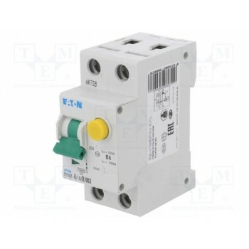 Дифференциальный автомат (АВДТ) EATON ELECTRIC PKNM-6-1N-B-003