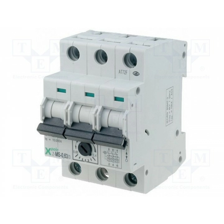 Выключатель двигателя EATON ELECTRIC Z-MS-0,633 (Z-MS-0.63-3)