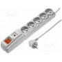 Сетевой фильтр защитный Гнезда 5 HSK DATA ACAR F5 1.5M GREY (ACAR-F5)